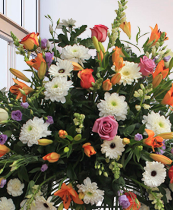 Corona funeraria para Leganés