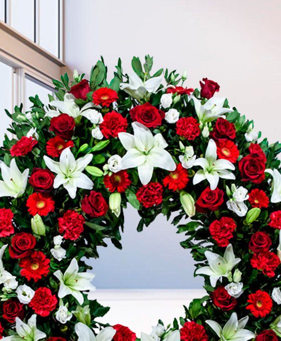 enviar corona funeraria Leganés